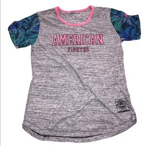 Women's American Fighter Top Shirt Medium NWOT